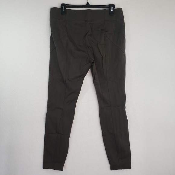 INC International Concepts Pants Womens‎ 12 Dark Gray Leggings Stretchy Pull On - Picture 2 of 10